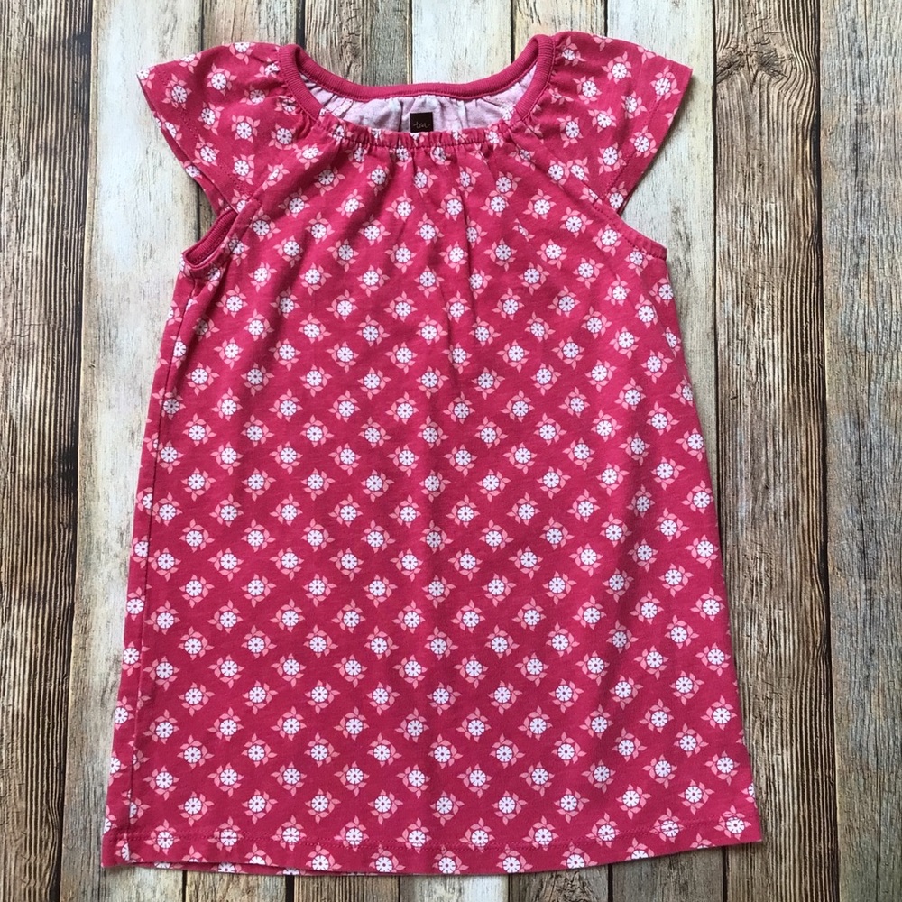 Tea Collection Pinwheel Flowers Dress